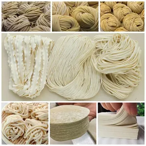 Original Manufacturer Grain Products Making Machine/80-100 KG/H Automatic Fresh Ramen Noodle Making Machine thumbnail-4