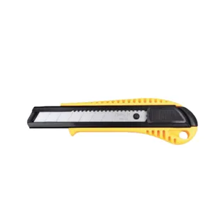 Single‑Color Grip Retractable Utility Knife With Stainless Steel Inner Core for Industrial & Household Cutting thumbnail-1
