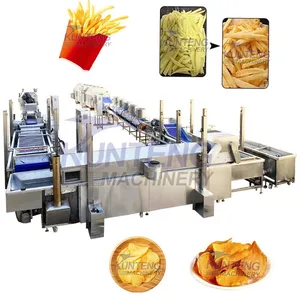 French Fry Production Line Fried Food Snack Frying Machinery Equipment French Fry Production Machinery thumbnail-1