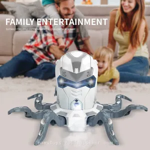 2.4G Dancing RC Spray Octopus Plastic Remote Control Animals Toy With Light and Music thumbnail-2