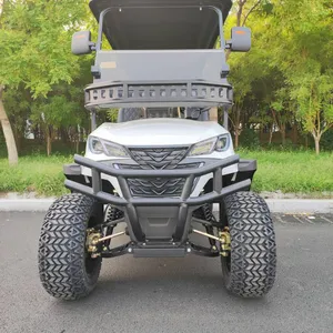 New Electric Golf Cart, Tourist Sightseeing Vehicle, Electric Four-wheel Vehicle With Quality Guarantee thumbnail-2