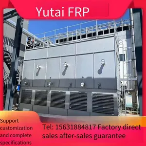 Round Cross-flow Frp Cooling Tower, Counter-flow Cooling Water Tower, High Efficiency of Mixed Ventilation, Yutai thumbnail-3