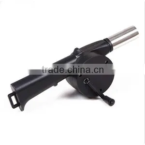 Amazon Supplier Hot Selling Outdoor Hand Crank Cooking Plastic BBQ Blower Barbecue Fan thumbnail-2