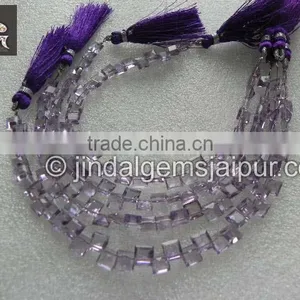 Wholesale Natural Amethyst Cut Square Beads thumbnail-1