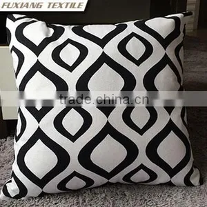 Classic Geometry Poly-cotton Household French Rural Style Cushion thumbnail-2