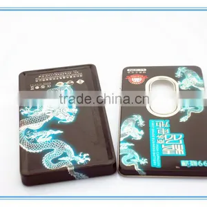 Clear Window Tin Box for Battery,tin Box With Pvc Window,lovely Tin Case thumbnail-1