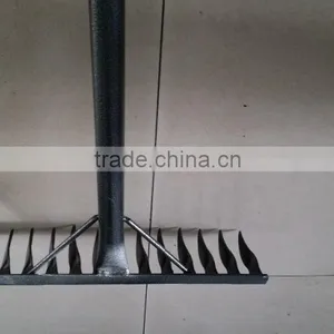 Tangshan Produce Steel Rakes With Metal Handle thumbnail-4