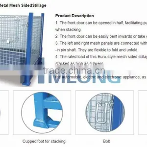 Collapsible Powder-coated Wire Mesh Basket thumbnail-3