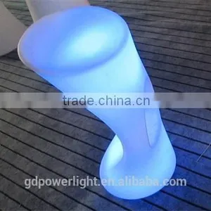 New Fashion Led PE Bar Stool Chair With Remote Control thumbnail-3
