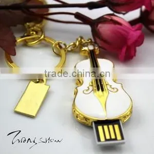 8GB USB Memory Stick Cartoon Figure Crystal Jewelry Guitar thumbnail-4