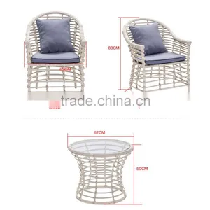 Modern Restaurant Tables And Chairs Coffee Rattan Bamboo Table And Chair thumbnail-4