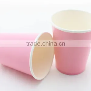 Disposable Solid Blue Drinking Paper Cups for Wedding Usage thumbnail-6