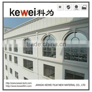 High Heat Resistant Double-side Silver Building Window Film Covering With High UV Protection thumbnail-1
