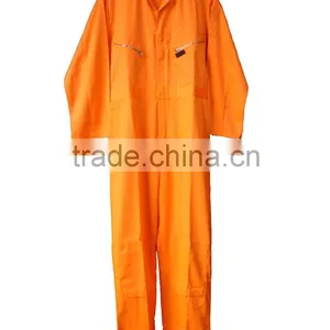 Coveralls Uniform Design 100%cotton With Customer Logo Good Quality thumbnail-1