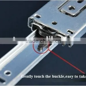 3 Fold 45mm Ball Bearing Drawer Slide thumbnail-3
