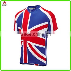 Custom Sublimation Fashion England Cycling Jersey thumbnail-1
