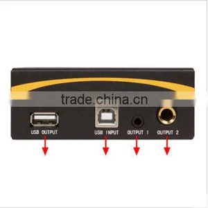 XOX 48V Phantom Power Supply With USB Cable for Any Condenser Microphone Music Recording Equipment thumbnail-3