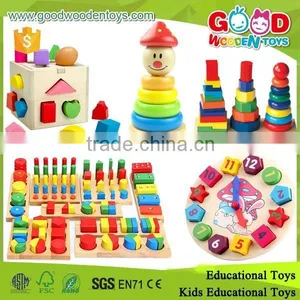 New Design Wood Children Game Colorful Intelligent Wooden Toy Funny Baby Kids Educational Toys for Wholesale Quality Choice Most Po thumbnail-1