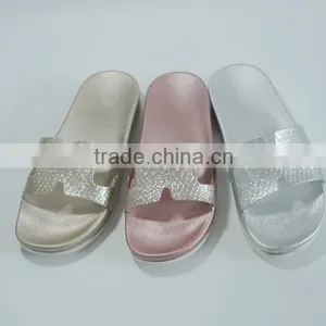 2016 New Design Women H Shape Upper Flat Slippers thumbnail-2