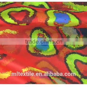 Beautiful Silk Chiffon Lurex Fabric Hot Sale Printed Silk Chiffon Fabric thumbnail-6