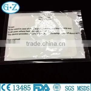 Instant Air Activated Disposable Warmer Pad With Spunlace Surface Directly on Skin Use thumbnail-6
