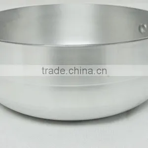 Satin Polished PRESSING Aluminum Casserole Set With Glass Lids and Single Bottom MSF-6602 thumbnail-3