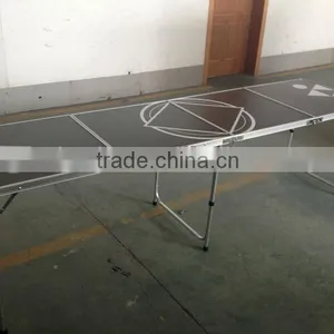 8ft Folding Beer Pong Table /8ft Fold up Table thumbnail-6