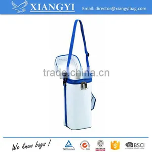 New Prduct 2L Capacity High Quality PVC Leather Insuluted Cooler Water Bottle Bag thumbnail-2