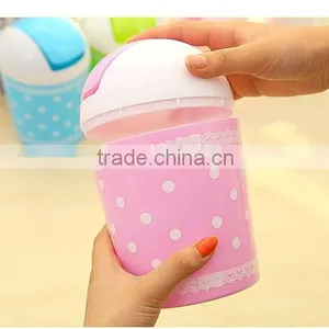J420 Lace Point Desktop Storage Tank/garbage Trash Bin thumbnail-3