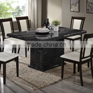 2016 Latest Stainless Marble Top Table Cushion Solid Wood Chair for Thailand thumbnail-1