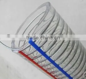 PVC Superior Quality Food Grade Spiral Durable Light Small Bending Radius Minus Pressure Conveying Hose thumbnail-2