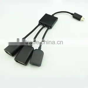 Hot Sale Male to Female Micro Usb Hub Adapter for Camera thumbnail-5