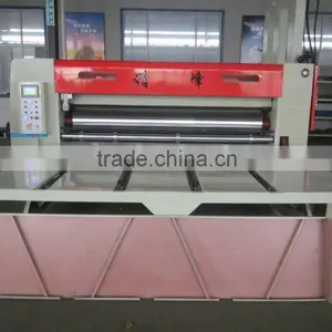 High Speed Corrugated Cardboard Printing & Slotting Machine thumbnail-2