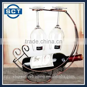 European Hanging Style Red Wine Bottle Rack thumbnail-5