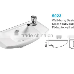Sanitary Ware Bathroom Wall Hung Basin thumbnail-4