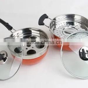 New Products 2015 Innovative Products of Induction Stainless Steel Cooking Pots and Pans Sets Quality Choice thumbnail-2