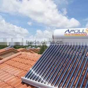 Made in China Non Pressure Solar Water Heating Systerm With Assistant Tank thumbnail-6