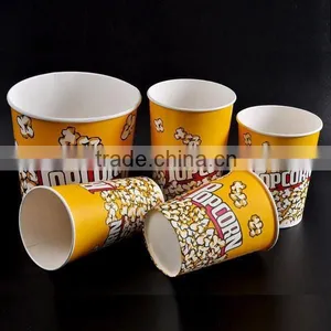 Sturdy, Butter Leak Proof Popcorn Cup, Special Print Capable thumbnail-2