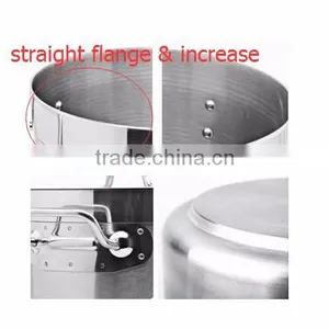 Restaurant Equipment 6-143 Quart Commercial HeavyDuty Aluminum Stock Pot thumbnail-3