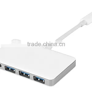 4 Port Usb Type-c Hub for Mac thumbnail-1