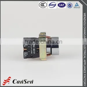 Even Button Spring Return N/O Metal Power Switch thumbnail-2