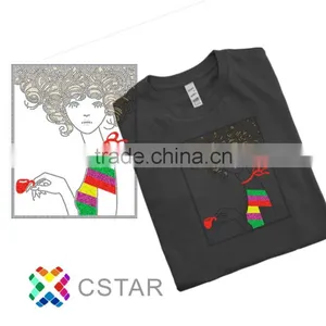 Rhinestone Transfer Motif Hotfix Girl Design thumbnail-1