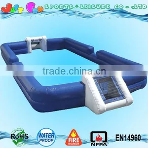 Inflatable Soap Football Field Commercial Inflatable Soccer Field thumbnail-1