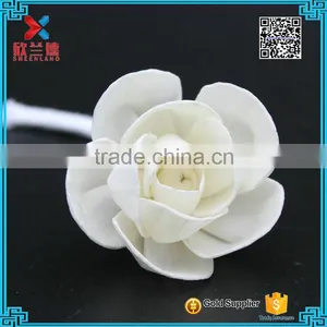 2016 Wholesale Rose Shape Natural Wood Sola Flower Diffuser thumbnail-2