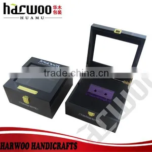 Newest Wooden Lacquer Square cd Box thumbnail-1