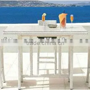Used Bar Furniture Rattan Bar Stools China thumbnail-1