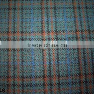 Yarn Dyed Wool Acrylic Check Fabric thumbnail-1