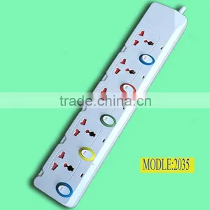 4 Way Extension Socket,plug Socket Independent Switch Electrical Socket thumbnail-2