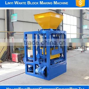 Manual Cement Compressed QT4-24 Concrete Block Making Machine Price in India thumbnail-4