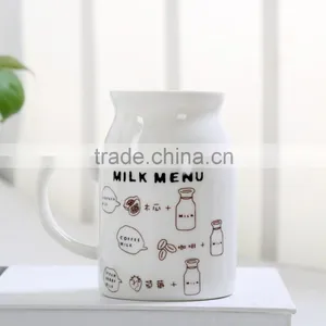 Direct Manufacturer 12 OZ Ceramic Cow Design Milk Mugs thumbnail-5